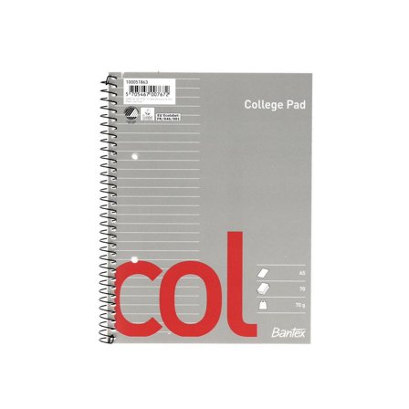 BANTEX Kollegieblock A5 linjerat - Lyreco - Kontorsmaterial - Block och anteckningsböcker - Kollegieblock
