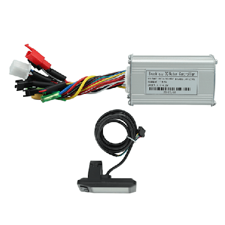 24V 36V 48V 250W?350W 17A Trefas Sinusvåg Controller Motor Borstlös Controller Kit med LCD-display för Elcykel