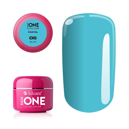 Base One - UV Gel - Pastel Shades - Blue - 06 - 5 gram