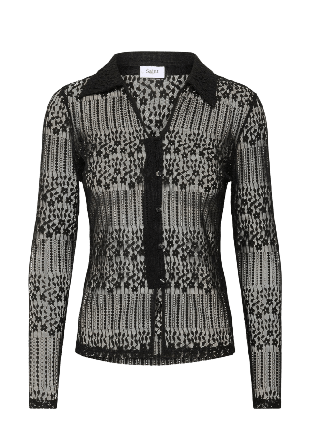 Saint Tropez Nicla SZ Shirt Skjortor Dam Svart XL