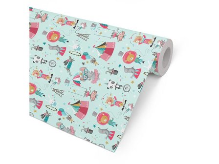 HEDLUNDS OF SWEDEN Presentpapper 57cmx154m Circus - Lyreco - Emballage och lagerutrustning - Presentinslagning - Presentpapper och Julpapper