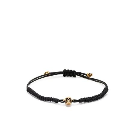 Alexander McQueen Bracelets Sort, Herre Armbånd, Størrelse: ONE Size