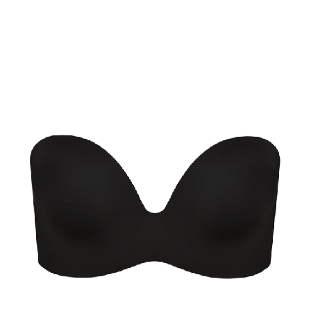 Wonderbra Perfect Strapless Bra Bh Dam Svart D80