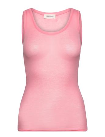 Massachusetts T-shirts & Tops Sleeveless Rosa American Vintage*Betinget Tilbud