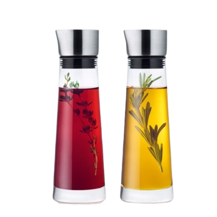 Alinjo Set 2 Glasflaskor For Olja Och Vinager 19aaae09 Db85 4910 8a42 9a09e35e0ae6 Köksförvaring