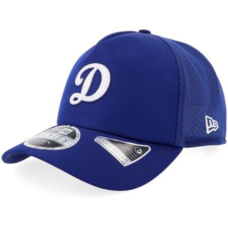 New Era - MLB Blå trucker Keps - Los Angeles Dodgers 9FORTY Royal Mesh Apex A-Frame Trucker @ Hatstore