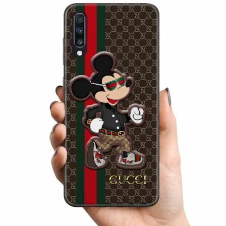 Samsung Galaxy A70 Tpu Mobilskal Cc Happy Mouse