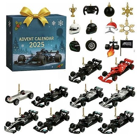 Racing F1 Joulukalenteri Lahjapakkaus - 24 Osainen[D]