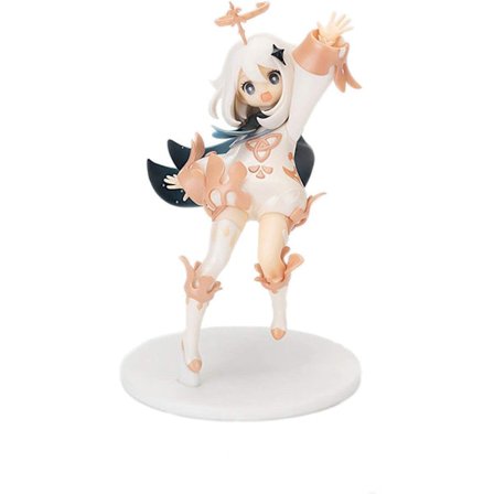 Paimon-figur från anime Genshin Impact i PVC, målad finish