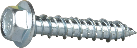 ESSVE ECS-HF Betongskruv 7,5(6) mm Ø, HEX, FZB, 10mm 40 mm, 100-pack, Infästning