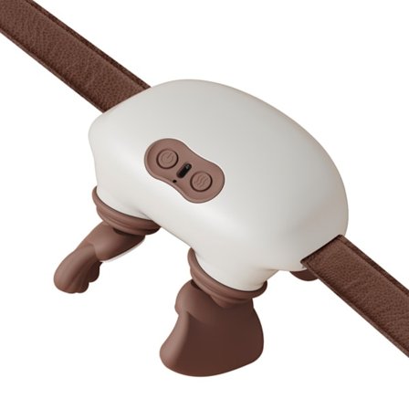 Genopladelig, ledningsfri nakke- og skuldermassager - Dybdegående Shiatsu-massage