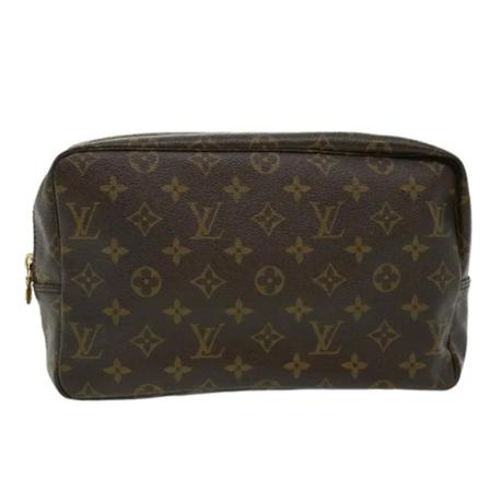 Louis Vuitton Vintage Pre-owned Clutch Tas , Bruin , Dames , Maat: ONE Size Vintage Tassen