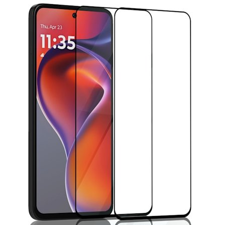 2-Pack Motorola G15 Power Skærmbeskyttelse - Hærdet Glas 9H - Super kvalitet 3D