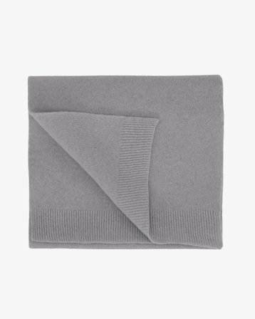 Merino Wool Scarf - Heather Grey