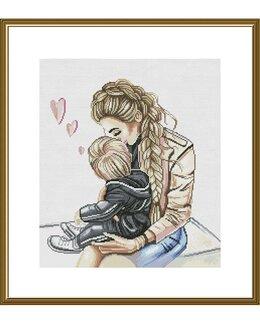 Stickpackung Bild Mom's Love