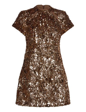 French Connection | Sequin Mesh Dress | 42