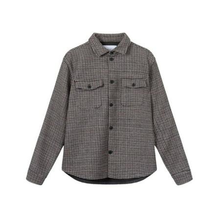 Les Deux, Casual Shirts Grijs, Heren, Maat:S