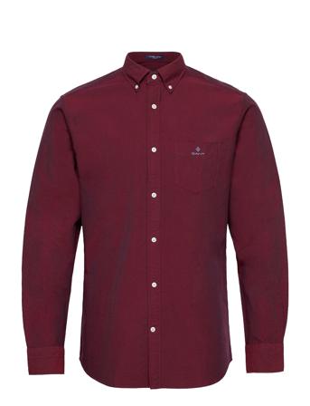 Reg Beefy Oxford Bd Paita Rento Casual Punainen GANT