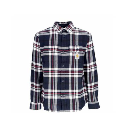 Carhartt Wip Casual Shirts Blå, Herre Skjorter