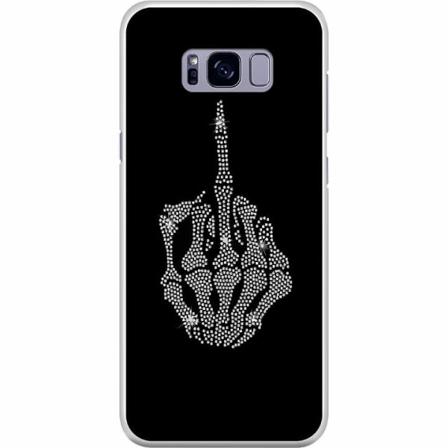 Samsung Galaxy S8+ Premium Skal Fuck You Bling
