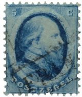 Holland 1864 - NVPH 4 - Stemplet