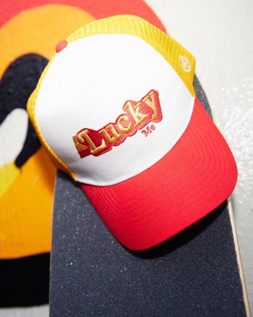 Sand & camels Lucky Me Żółty Czapki z daszkiem Unisex - Kids Brand Store