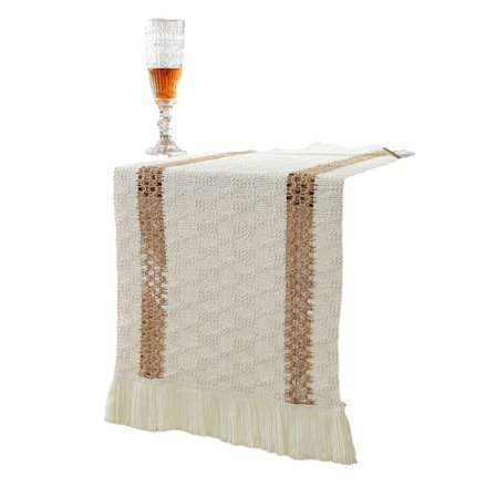 Bordløper Enkel Frynse Bordflagg STIL 3 STIL