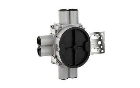 SG Veggboks 21/24mm 6-løp vertikal stender 1,5 Grå