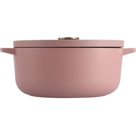 Kitchenaid Støpejernsgryte 26 cm/5,2 liter, dried rose