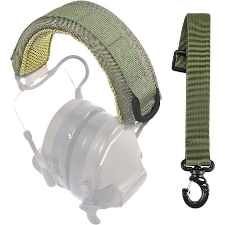 Taktisk headset-kåpa, huvudband avancerad modulär headset-kåpa passar alla allmänna taktiska hörselkåpor