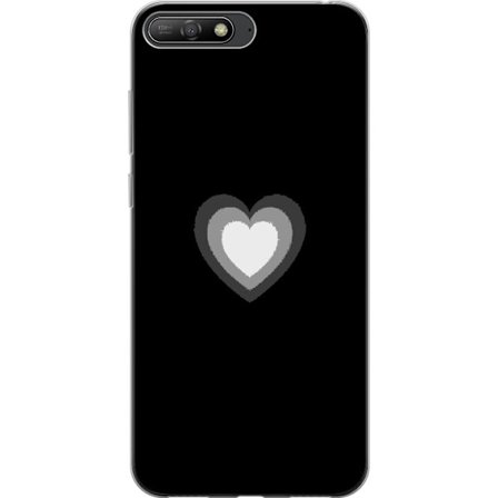 Kompatibelt Mobildeksel til Huawei Huawei Y6 (2018) Soft Glow Heart