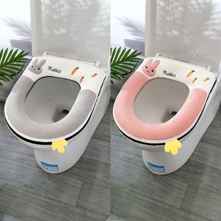 2 kpl WC-istuimen peitelämmin WC-istuinpehmusuojus WC-istuimen suojus