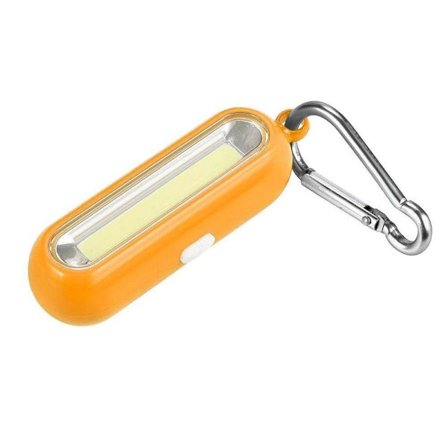 Mini nøkkelring lommelykt nøkkelring lommelykt GUL