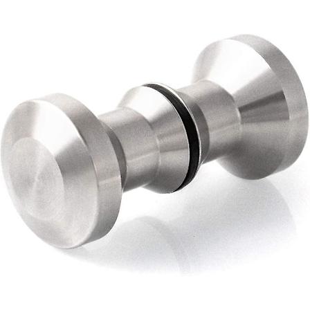 Bruseknopper i rustfrit stål 304, bruse-/badekarstræk, runde dørknopper til badeværelset, 30 mm