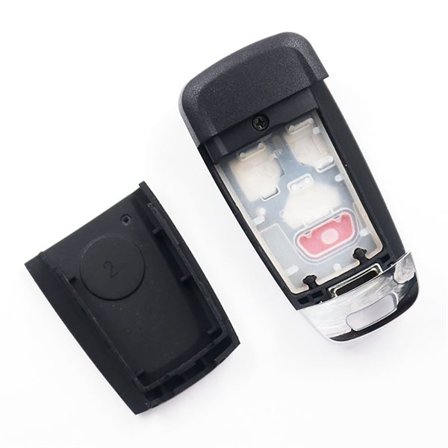 Auton avaimen kuori 3+1 painikkeella Audi A4/A5/A6/.VVDI.