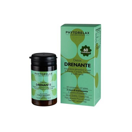 Phytorelax Integratori Alimentari Integratore Alimentare - DRENANTE 60cps - Integratore Drenante