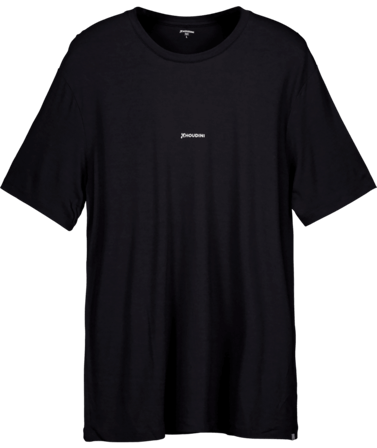 M's Tree Message Tee True Black / Houdini