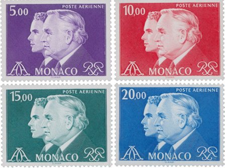 Monaco 1982 - YT PA 100-103 - Postfrisk