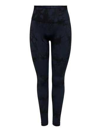 Only Play Onptie Hw Seam Tights - Navy - M/L
