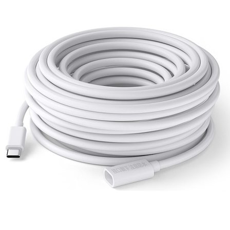 Kestävä Type C -virtajatkojohto ulkovalvontasovelluksiin