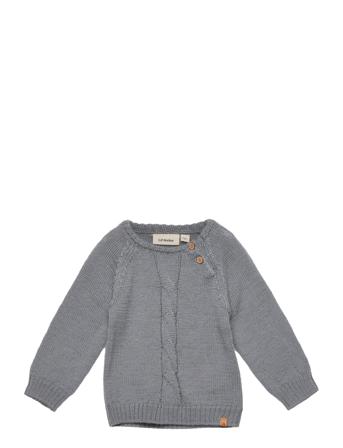 Nbmleroger Ls Knit Lil Grey Lil'Atelier