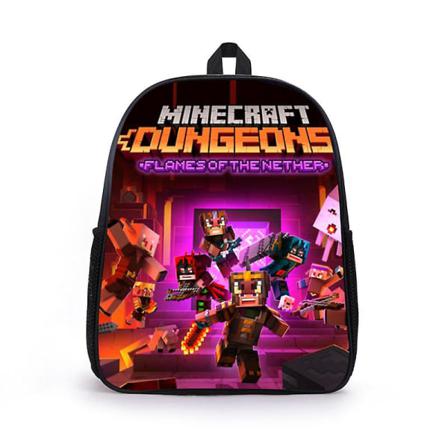 Minecraft Tryckt Skolväska Högkvalitativ Ryggsäck