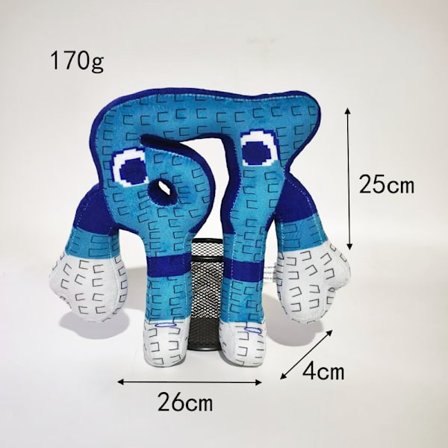 2025 Nyhed House No. 9 Plyslegetøj – Sød 25cm Blød Tegneserie Spilfigur | PP-Bomuld Samlerobjekt