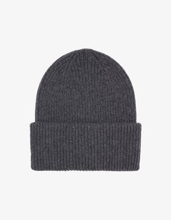 Merino Wool Hat - Lava Grey - One Size
