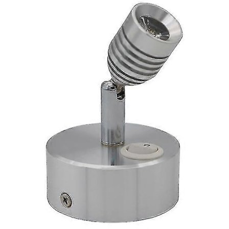 LED Spotlight til Skabsbelysning 3w LED Batteridrevet Lampe Spotlight