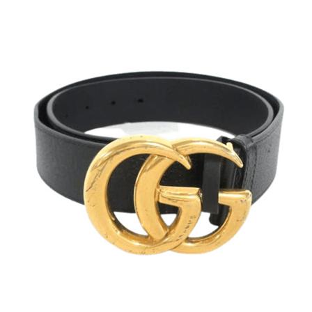 Gucci Vintage, Pre-owned Belt Zwart, Dames, Maat:ONE Size,leather