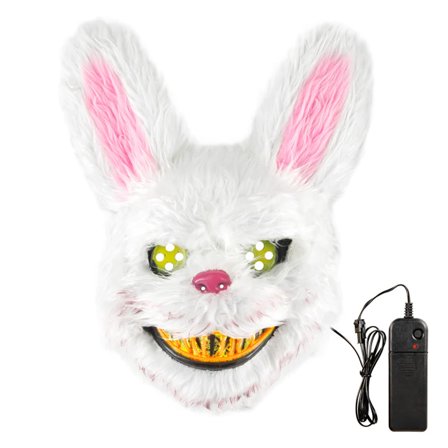 Halloween Bunny LED Mask