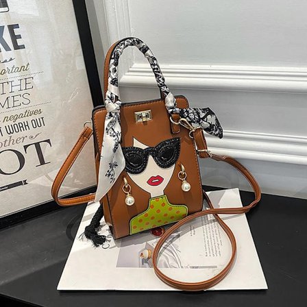 Spice Girl Bucket Bag Crossbody Bag BRUN