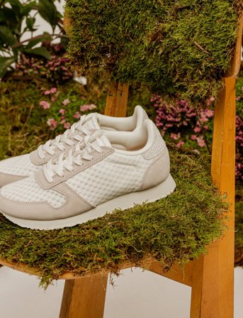 WODEN Ydun Suede Mesh Ii - White - 36