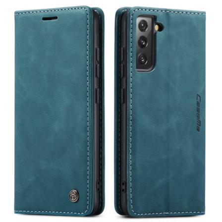 CaseMe Slim Pungetui Samsung Galaxy S22 Blå